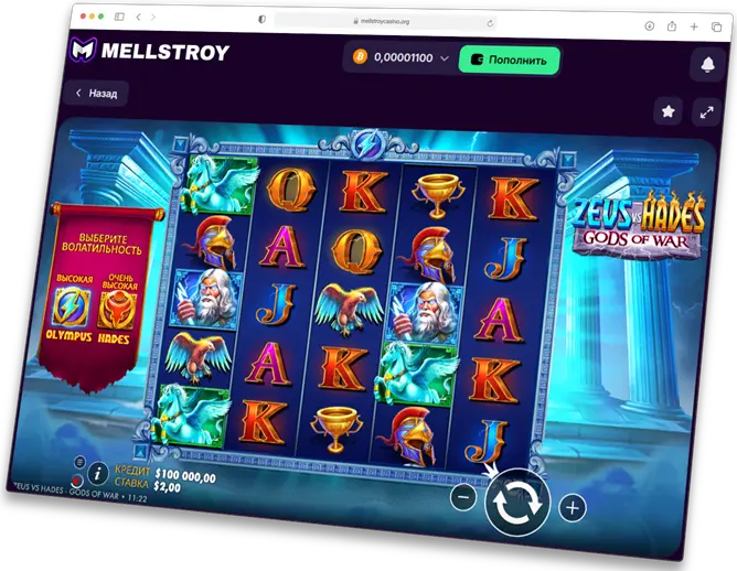 Меллстрой казино игры